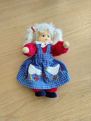 Cloth Handmade Decorative Figure like new