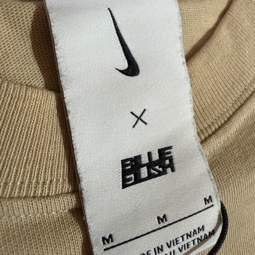 Nike X Billie Eilish tee new, beige, size M