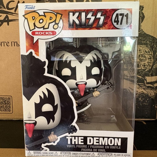 Funko POP The Demon Gene Simmons KISS vinyl figure like new