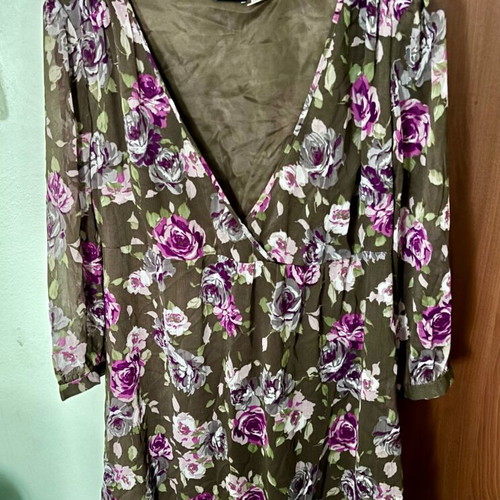 Romantic tunic La Redoute Collections like new, multicolored, size L