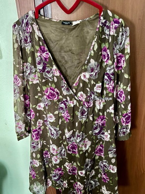 Romantic tunic La Redoute Collections like new, multicolored, size L
