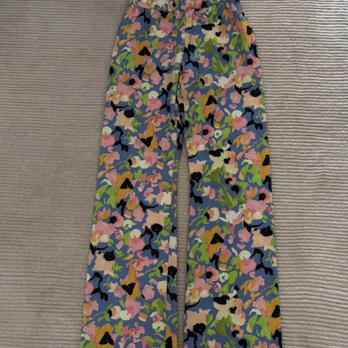 Stine Goya floral wide trousers new, size S