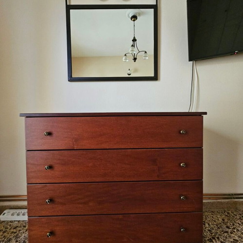 Bedroom furniture set like new with Linea Strom double bed and accessories