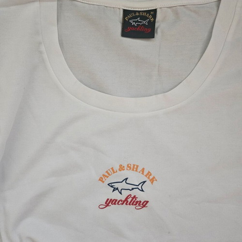 Paul & Shark T-shirts new, white, cotton, sizes S, M, L