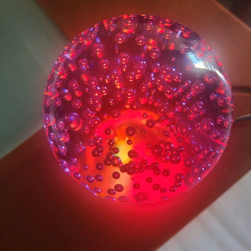 Decorative sphere new with lighting and base