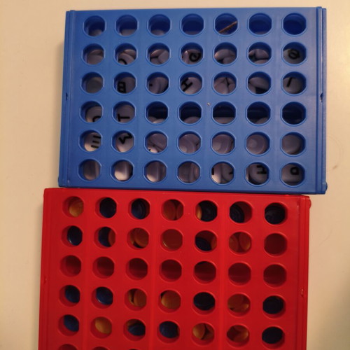 Set of 2 Connect 4 Travel Board Games like new