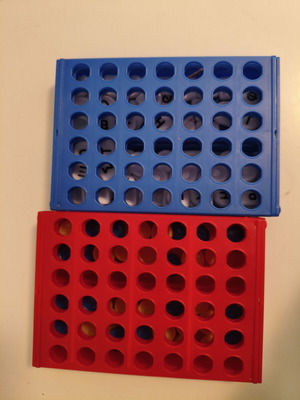 Set of 2 Connect 4 Travel Board Games like new