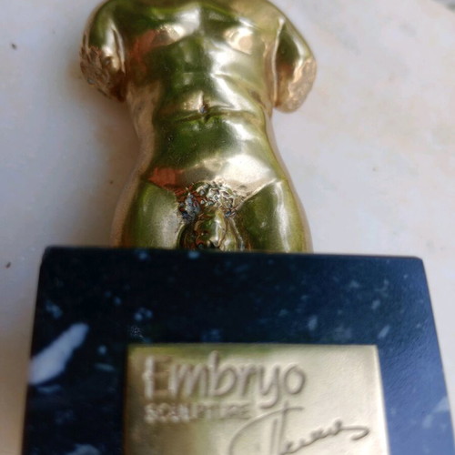 Bronze statuette like new, numbered and sealed