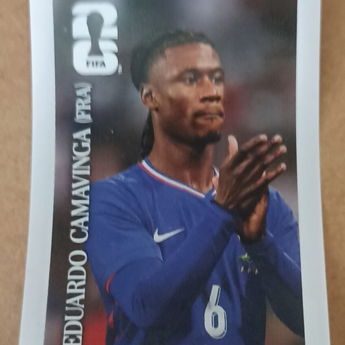 Panini FIFA World Cup 2026 Eduardo Camavinga Coca Cola Sticker new