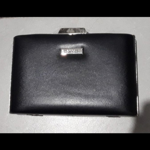Bag to Bag Γυναικείο τσαντάκι χειρός μαύρο καινούργιο με κούμπωμα και αλυσίδα