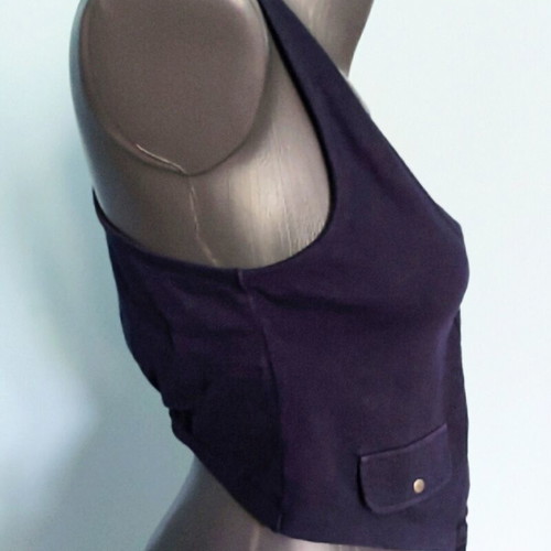 Multiblue sports knit vest like new