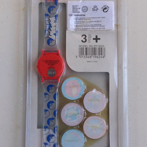 Pokemon Watch Zeon 1999 Nintendo new sealed
