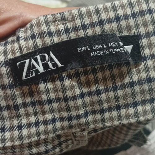Winter pants Zara size L like new with elastic waist and pockets