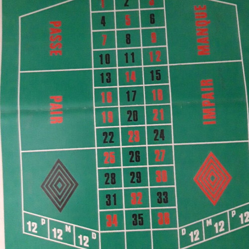 Roulette board game collectible, like new, from Chlorine Klinex