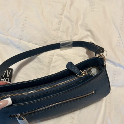 Guess shoulder bag, blue