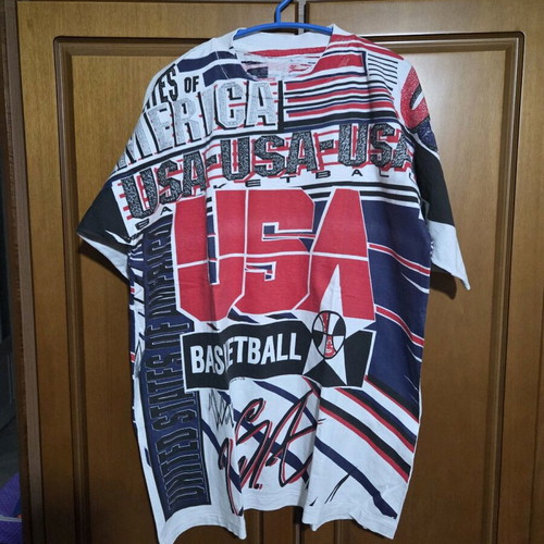 USA Basketball Dream Team 1992 shirt used, authentic cotton