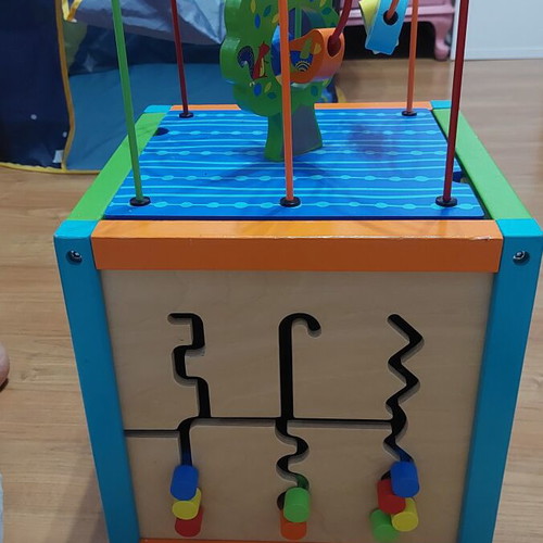 Activity Cube large used, 35cm width