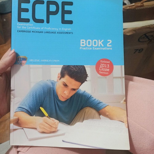 ECPE Book 2 like new, Michigan proficiency test book