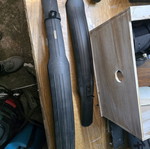 Trekking and mountain bicycle mudguards used