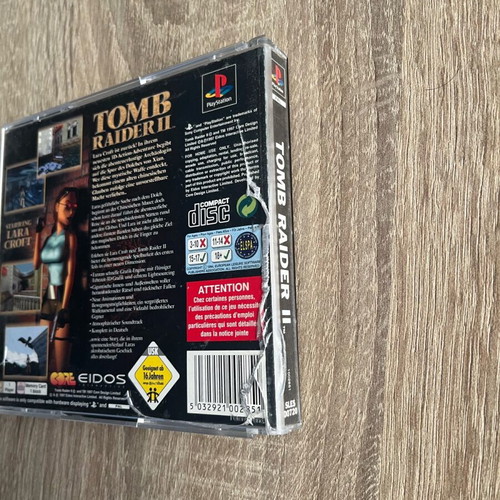 Tomb Raider 3 PlayStation 1 used with case damage