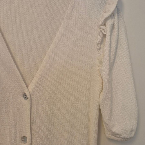 River Island dress used, broken ice white, size S