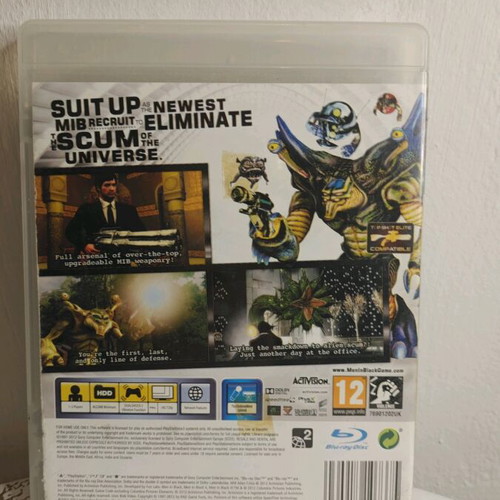 Men In Black Alien Crisis PS3 used action game