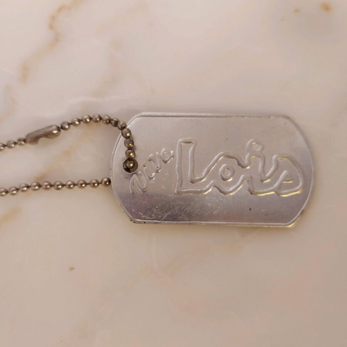 Lois keychain identity silver