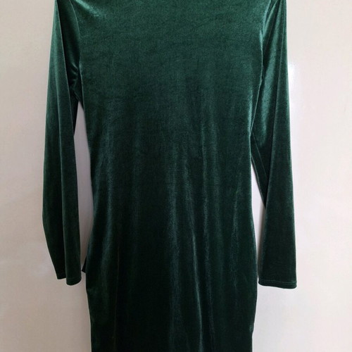 Wrap dress like new, green, size M