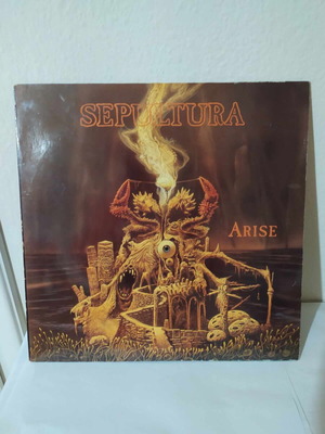 Sepultura Arise LP μεταχειρισμένο, 1η έκδοση, metal