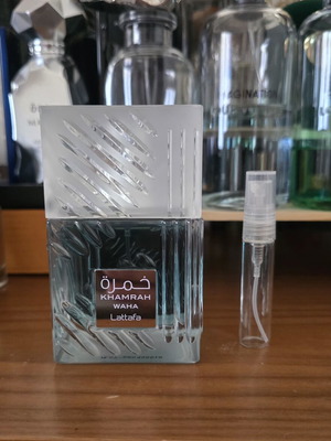 Khamrah Waha Lattafa perfume 5ml new, authentic decant