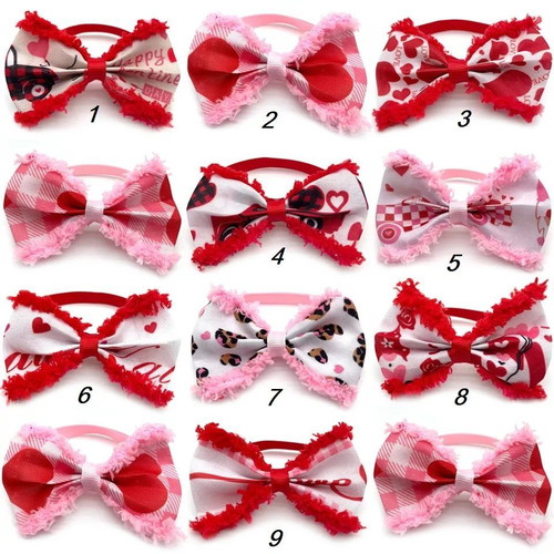 My Little Love Bow dog, cat and rabbit bow tie new for Valentine's Day