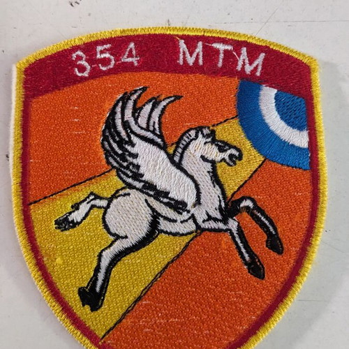 354 MTM Pegasus Tactical Transport Squadron Embroidered Patch like new