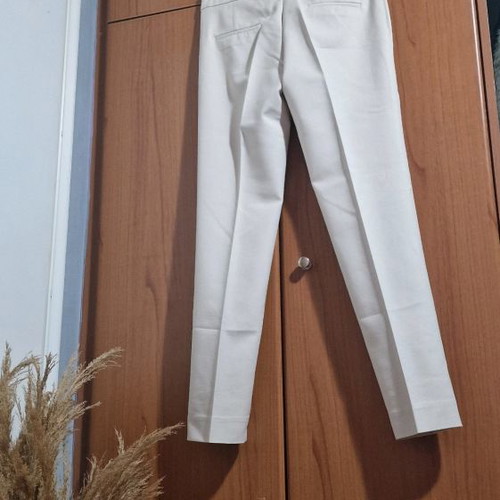 Mango women's pants used, light beige size 36 with pockets