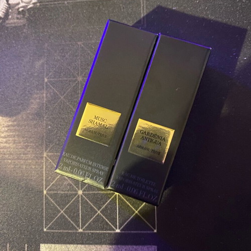 Armani Prive 2ml like new, two perfumes