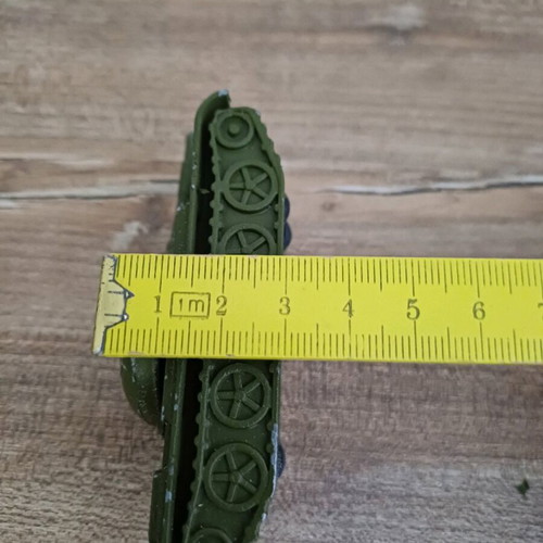 T 54 tank used, vintage Soviet metal toy