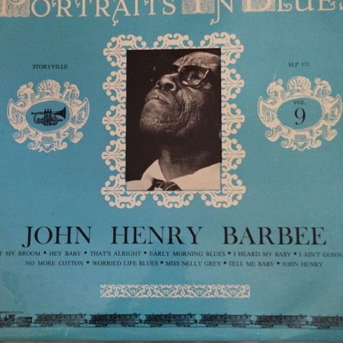 John Henry Barbee Portrait In Blues Vol.9 LP album σαν καινούργιο