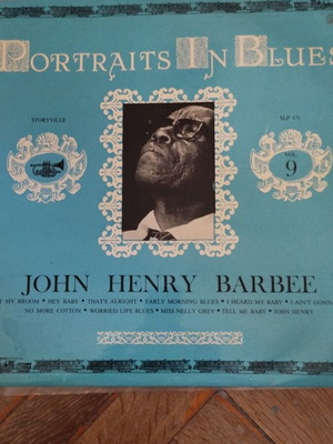 John Henry Barbee Portrait In Blues Vol.9 LP album σαν καινούργιο