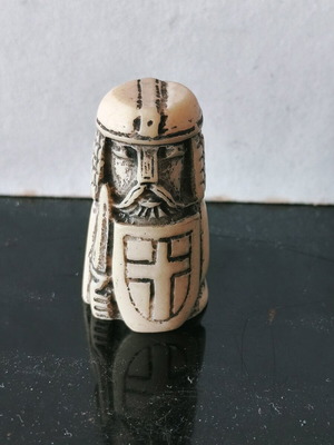 Μεσαιωνικό πιόνι σκακιού σαν καινούργιο 3.7 εκατοστών