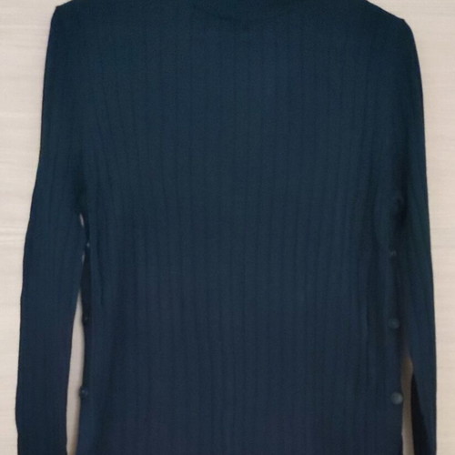 Zara knitted sweater dark blue new, size M