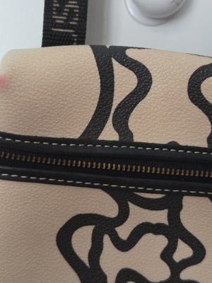 Tous Kaos Mini Crossbody bag like new, beige and black