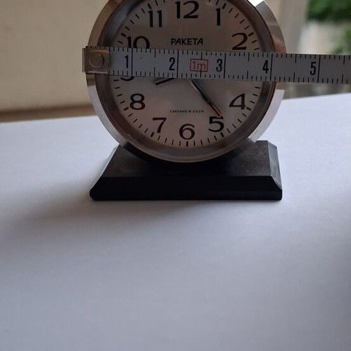 Paketa 1970 mechanical alarm clock like new