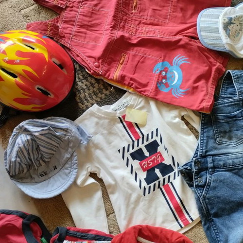 Baby boy clothes used, 13 pieces, 0-2 years, United Colours of Benetton