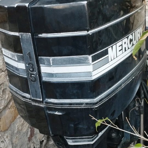 Mercury 135 Elpto Black Max V6 δίχρονη εξωλέμβια μηχανή μεταχειρισμένη 1996