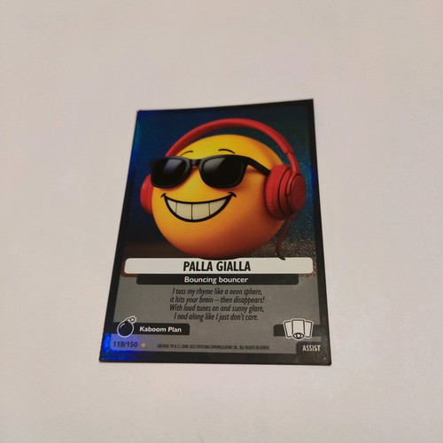 Italian Brainrot collectible card #118 new