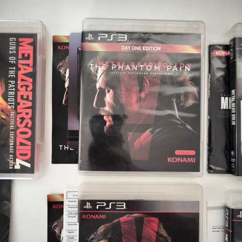 Metal Gear Solid Rising MGS PS3 game collection, very good condition