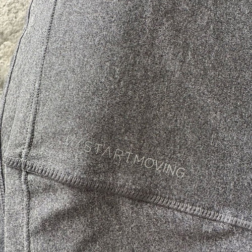Bershka Start Moving sports top size large used gray