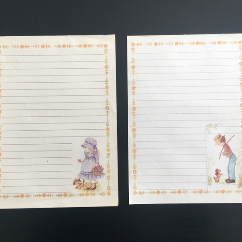 80s Collectible Letter Papers like new