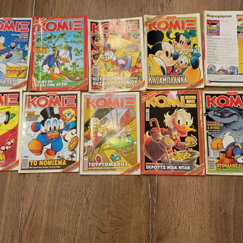 Disney comic magazine collection, 153 issues