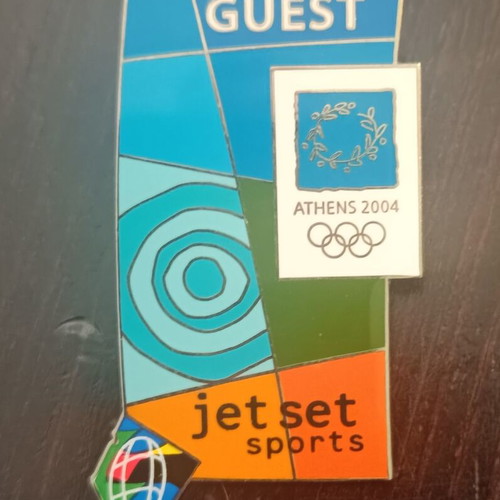 Pin Athens 2004 Jet Set Sports new