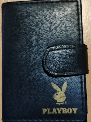 Συλλεκτική Τράπουλα Playboy με δερμάτινη θήκη μεταχειρισμένη